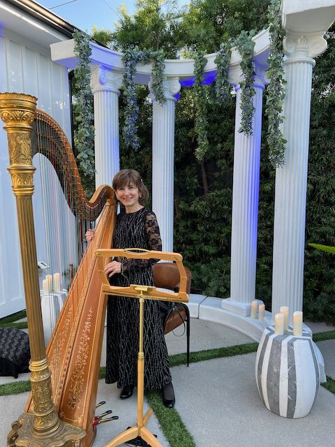 Stephanie Bennett entertains at a dinner party