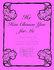 He Has Chosen You for Me Piano/vocal sheet music