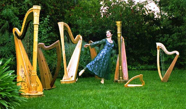 dancing in a forest of harps