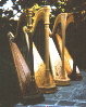 Pedal harps