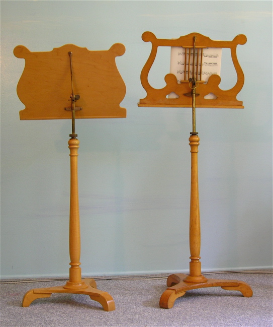 maple music stands