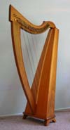Triplett 30 string Celtic harp